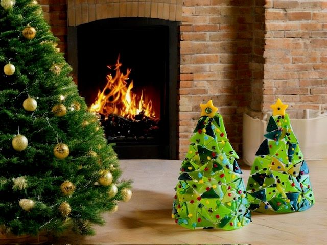 Deck the Trees Glass Fusion - Image 4
